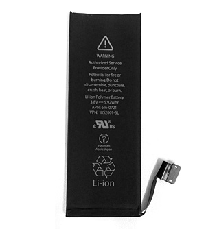 iPhone5sバッテリー部品詳細