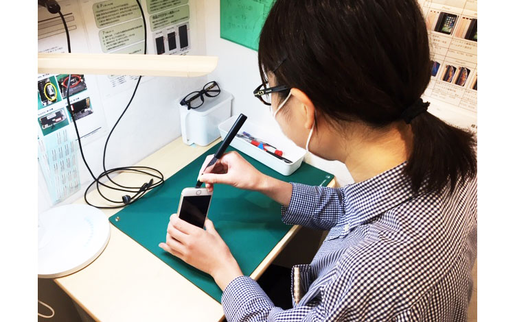 アイサポフジモール吹上店 作業風景