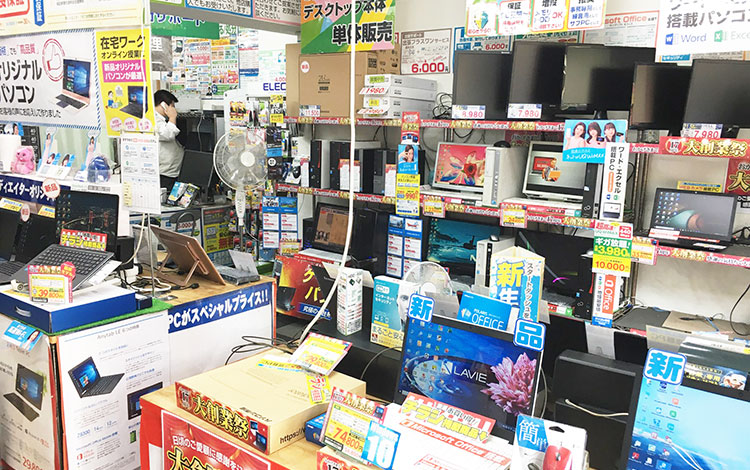 アイサポ金町店 店内アクセサリー