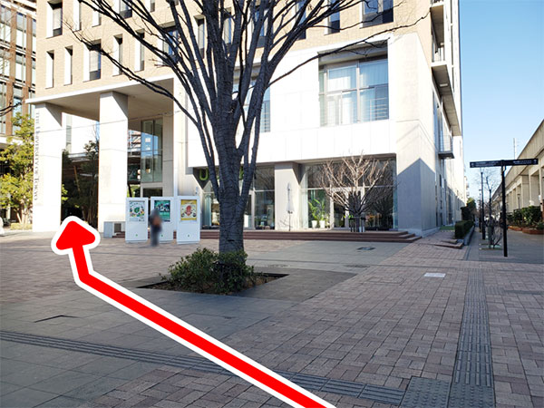 柏の葉キャンパス店への道順2