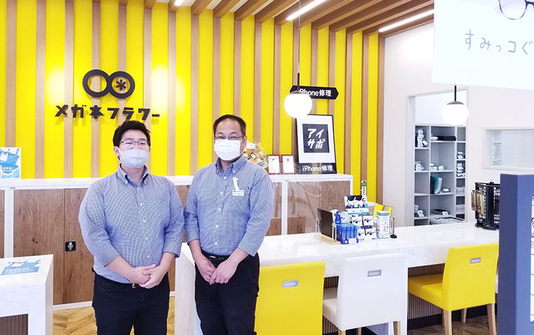 アイサポ久喜店 店内