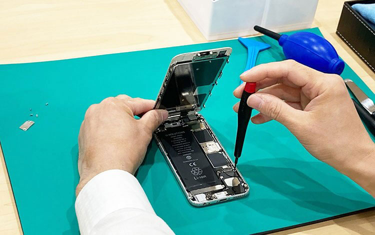 アイサポライフガーデン水巻店 作業風景