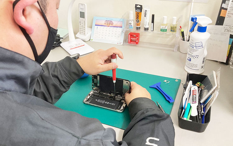 アイサポ大館有浦店 作業風景