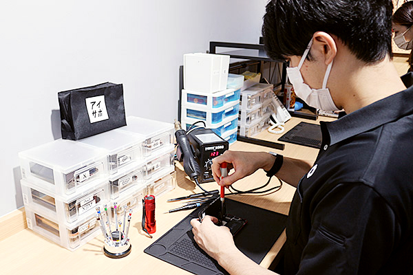 修理受付から完了までの流れ4