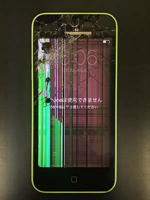 ガラス割れから他の故障につながる可能性