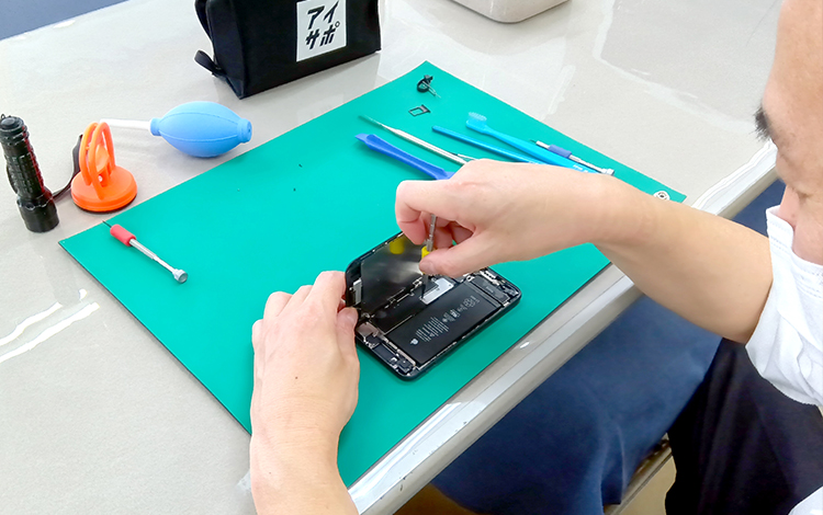 アイサポ塩谷高根沢店 作業風景