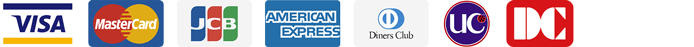 ご利用可能なクレジットカード