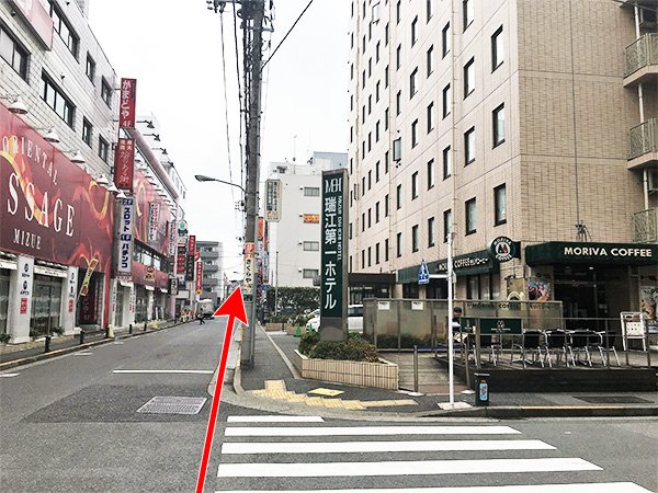 瑞江店への道順3