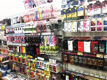 豊富なスマホグッズ