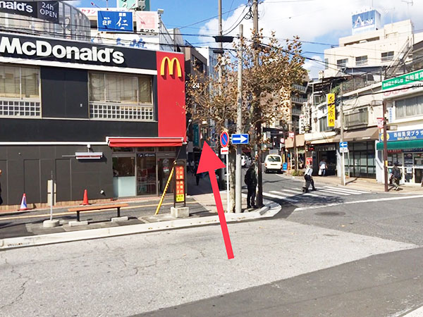 西船橋店への道順④